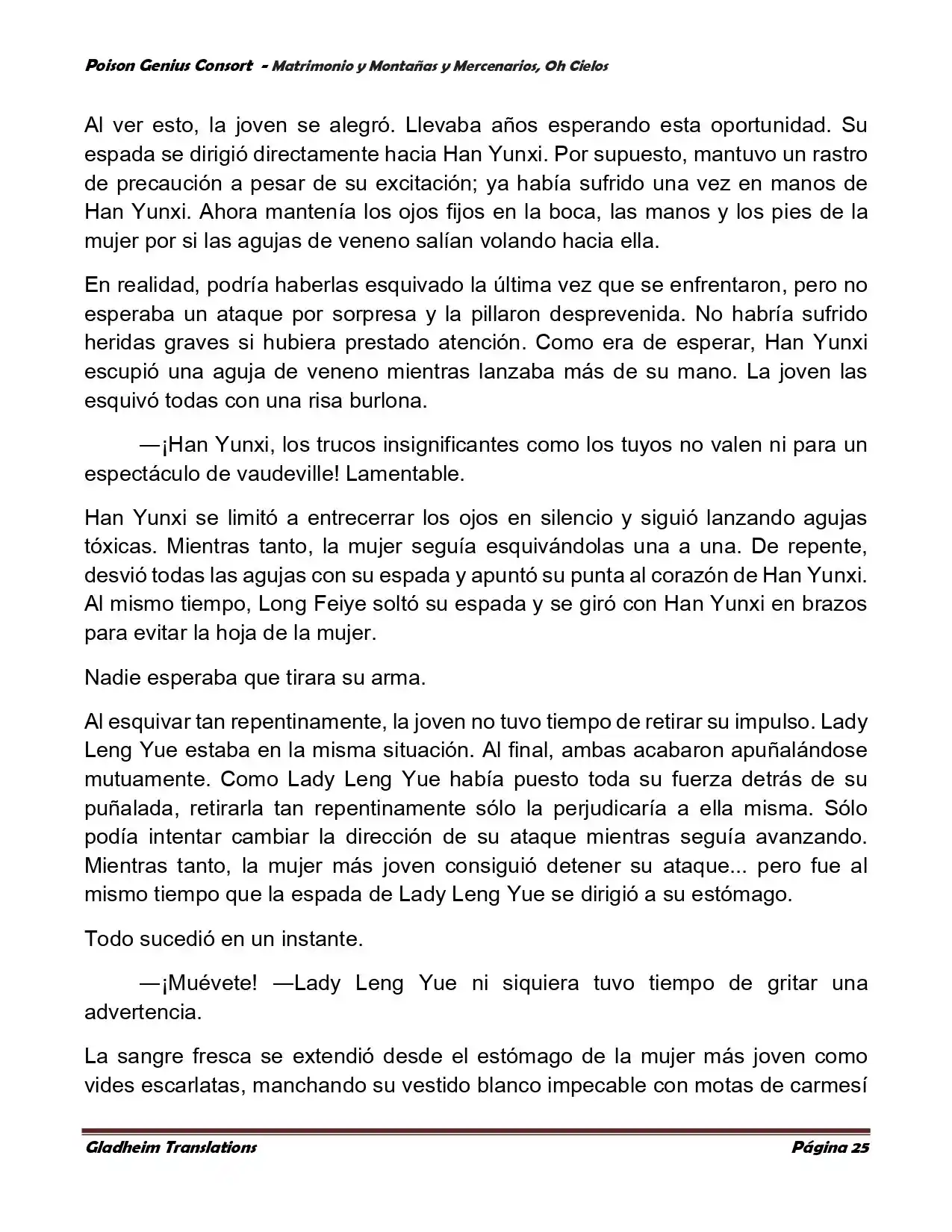 Poison Genious Consort (Novela) - Capítulo 384 - Página 25 - LectorTMOo