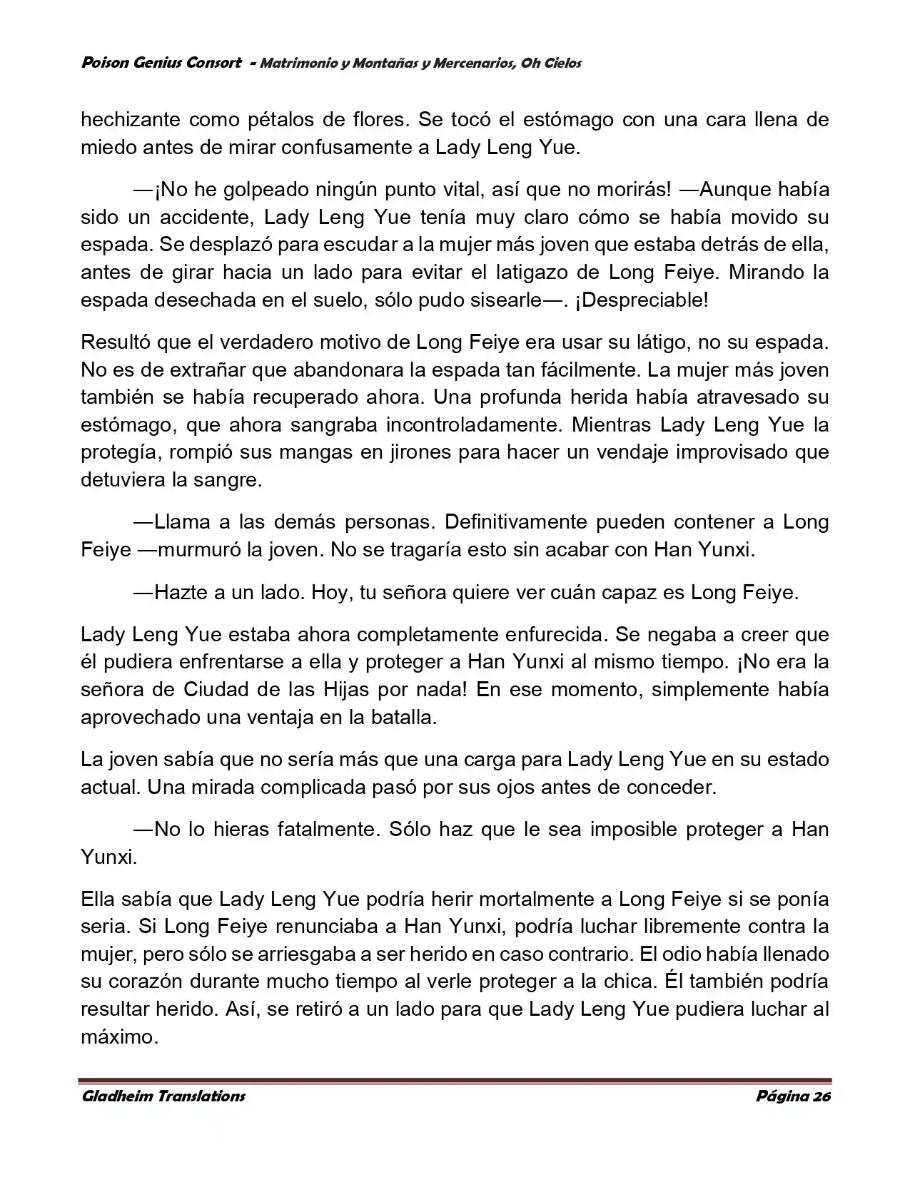 Poison Genious Consort (Novela) - Capítulo 384 - Página 26 - LectorTMOo