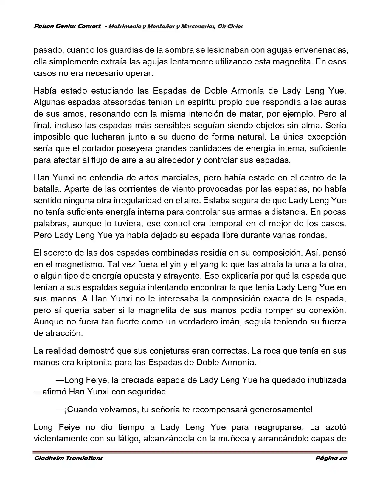 Poison Genious Consort (Novela) - Capítulo 384 - Página 30 - LectorTMOo