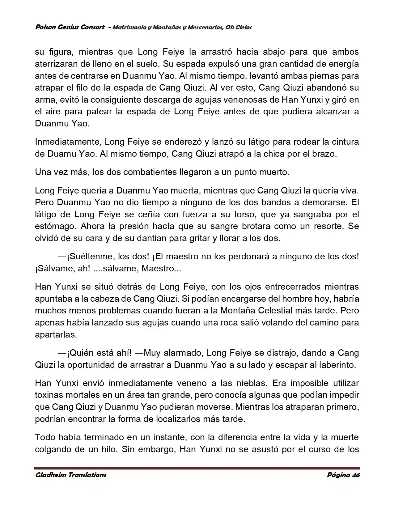 Poison Genious Consort (Novela) - Capítulo 384 - Página 46 - LectorTMOo