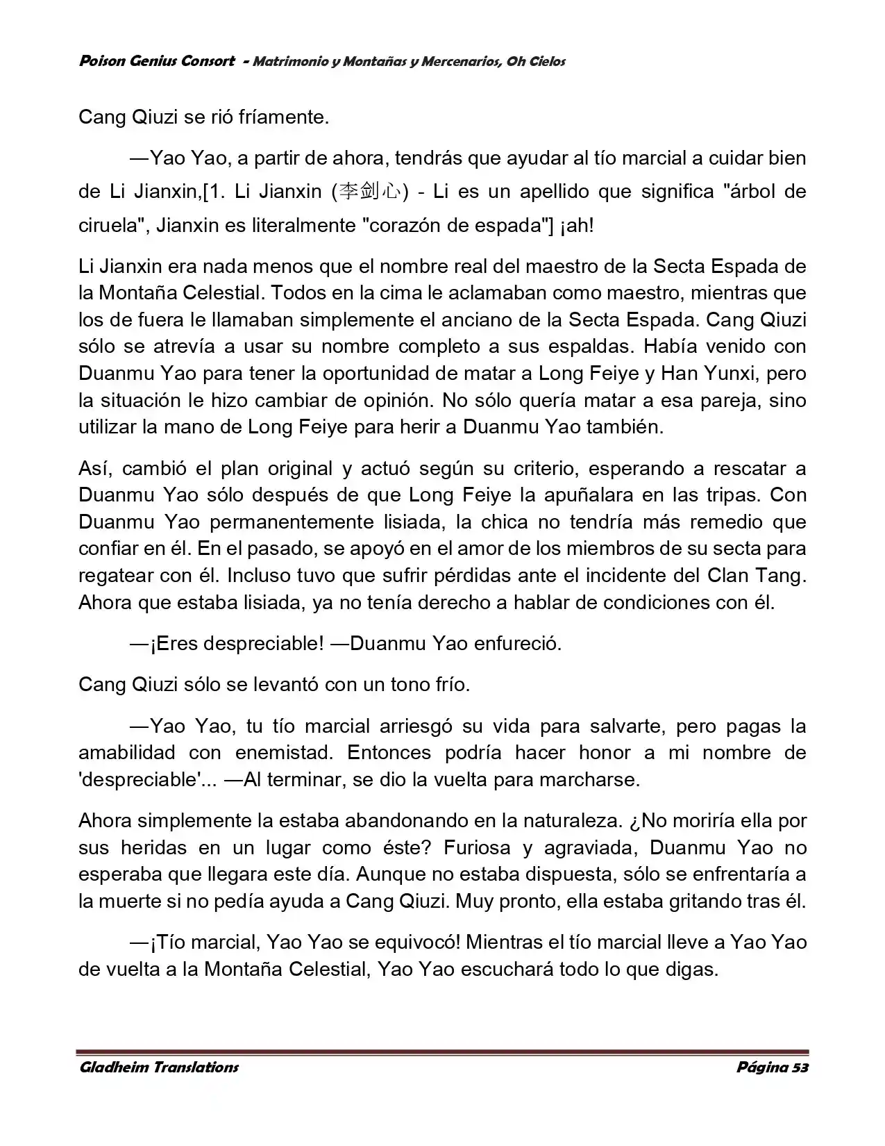 Poison Genious Consort (Novela) - Capítulo 384 - Página 53 - LectorTMOo