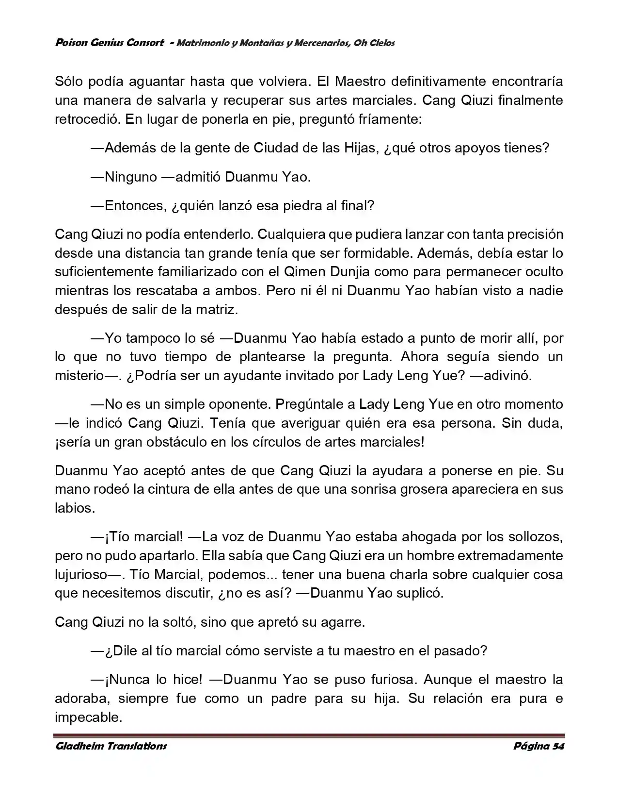 Poison Genious Consort (Novela) - Capítulo 384 - Página 54 - LectorTMOo