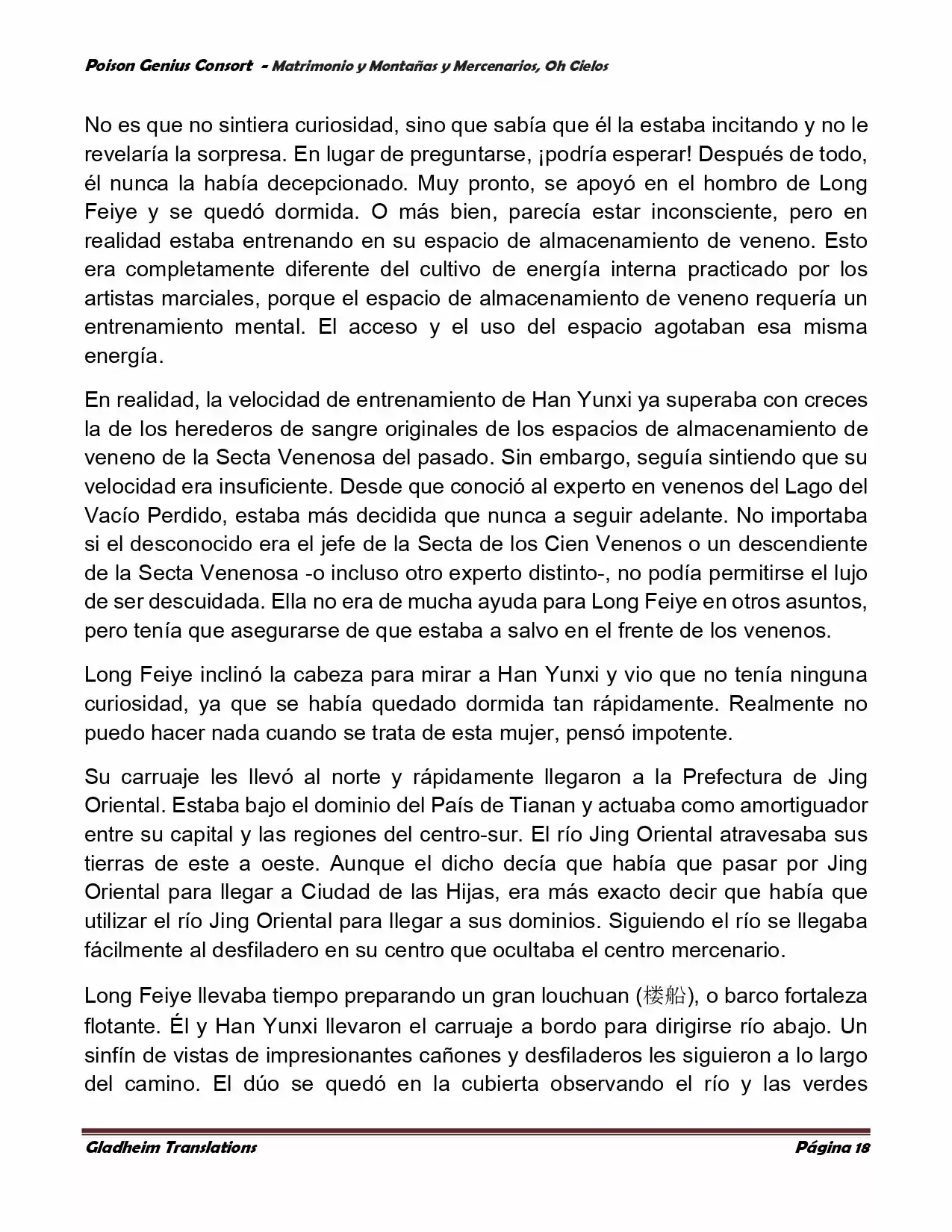 Poison Genious Consort (Novela) - Capítulo 385 - Página 18 - LectorTMOo