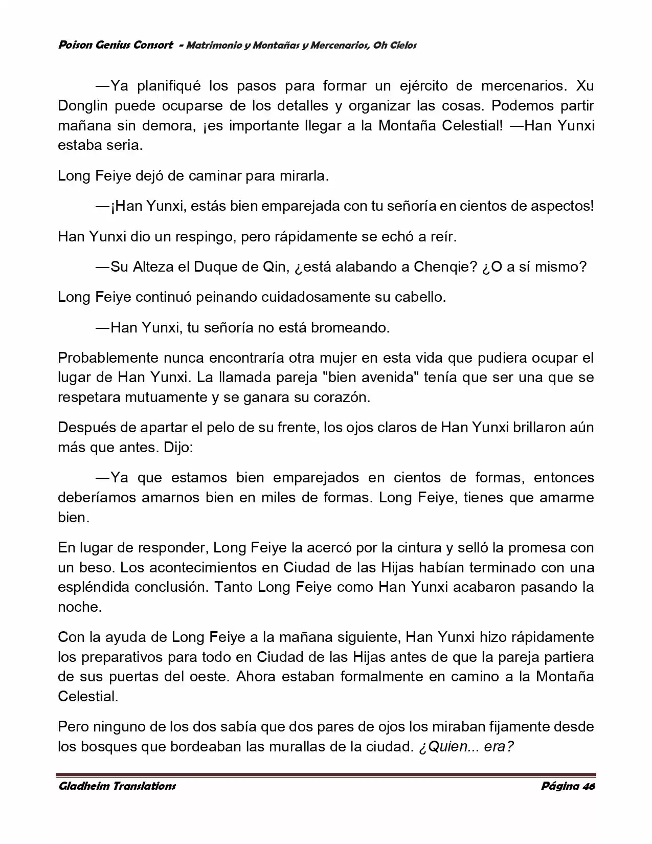 Poison Genious Consort (Novela) - Capítulo 385 - Página 46 - LectorTMOo