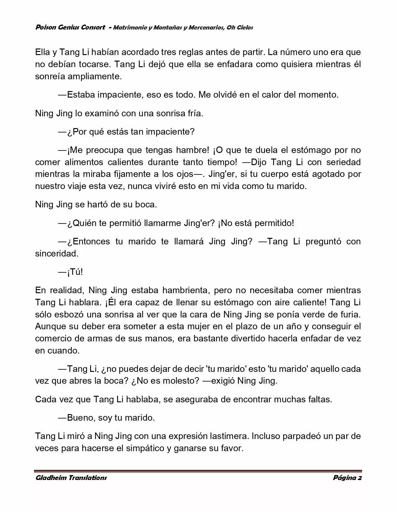 Poison Genious Consort (Novela) - Capítulo 386 - Página 2 - LectorTMOo