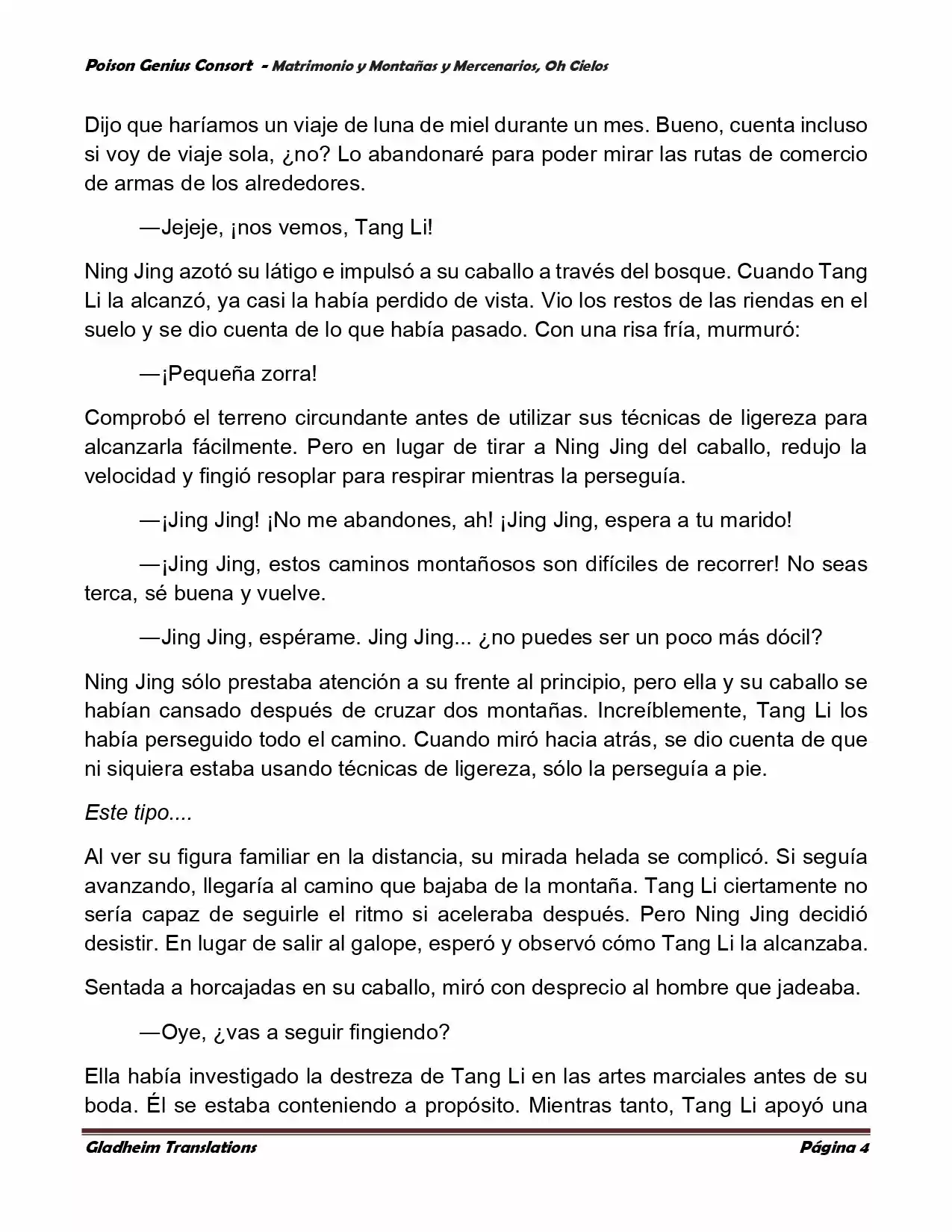 Poison Genious Consort (Novela) - Capítulo 386 - Página 4 - LectorTMOo