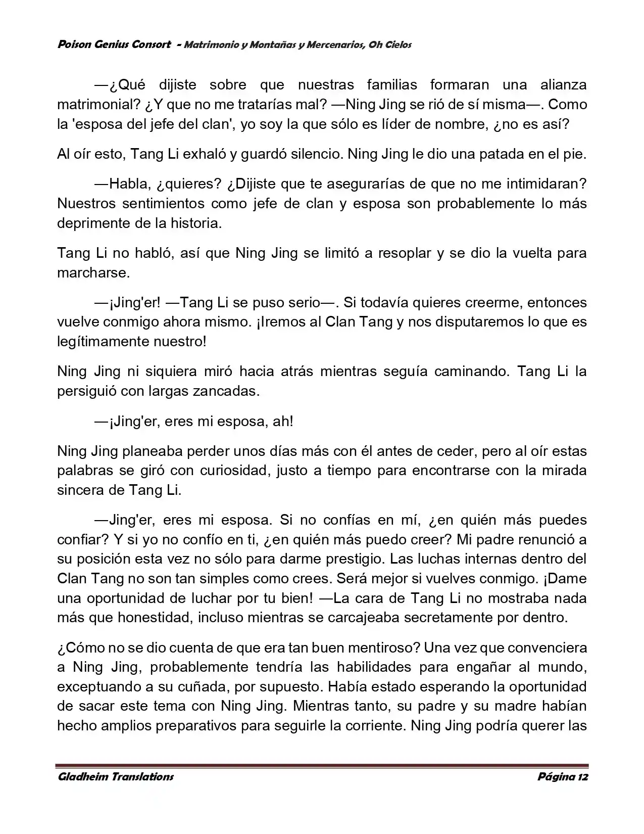 Poison Genious Consort (Novela) - Capítulo 386 - Página 12 - LectorTMOo