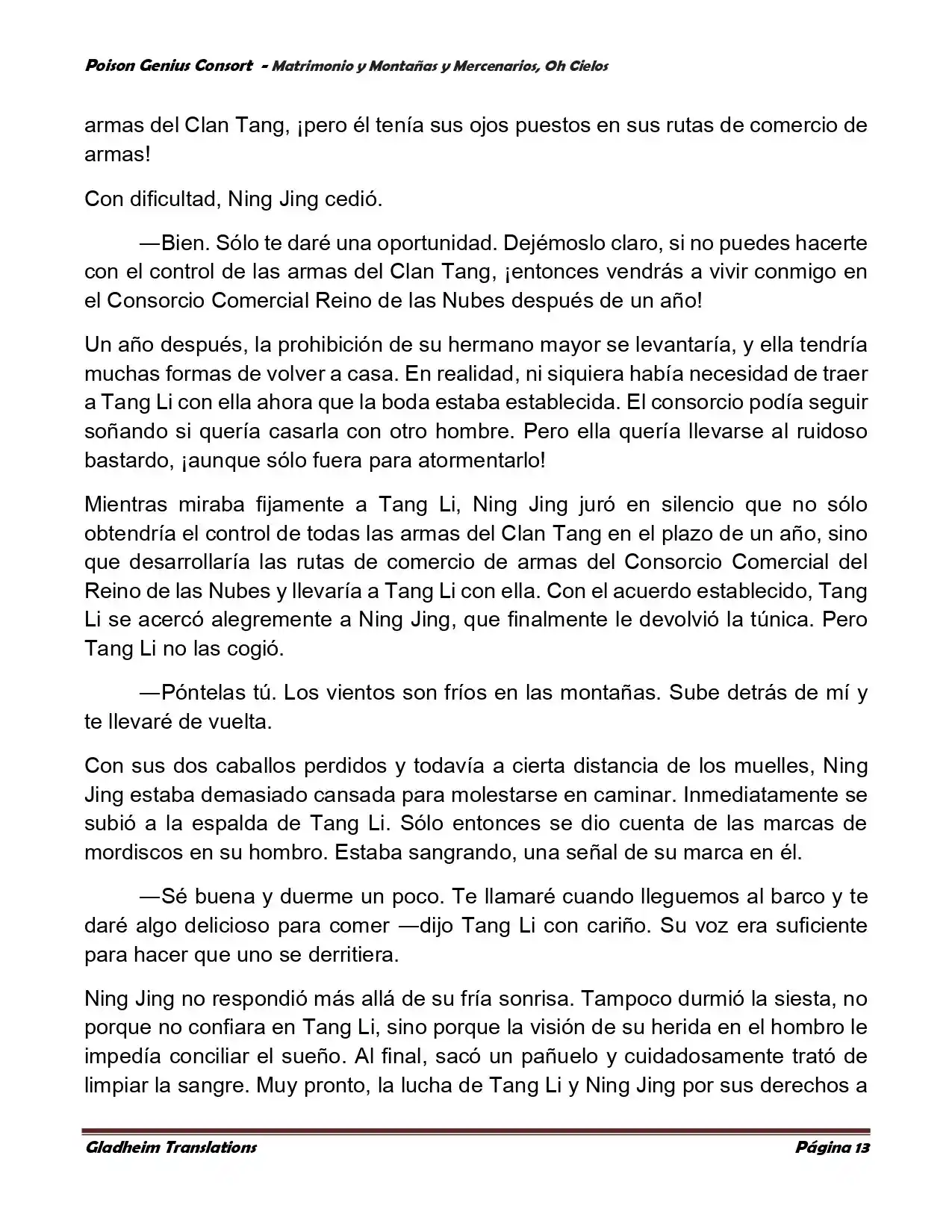 Poison Genious Consort (Novela) - Capítulo 386 - Página 13 - LectorTMOo