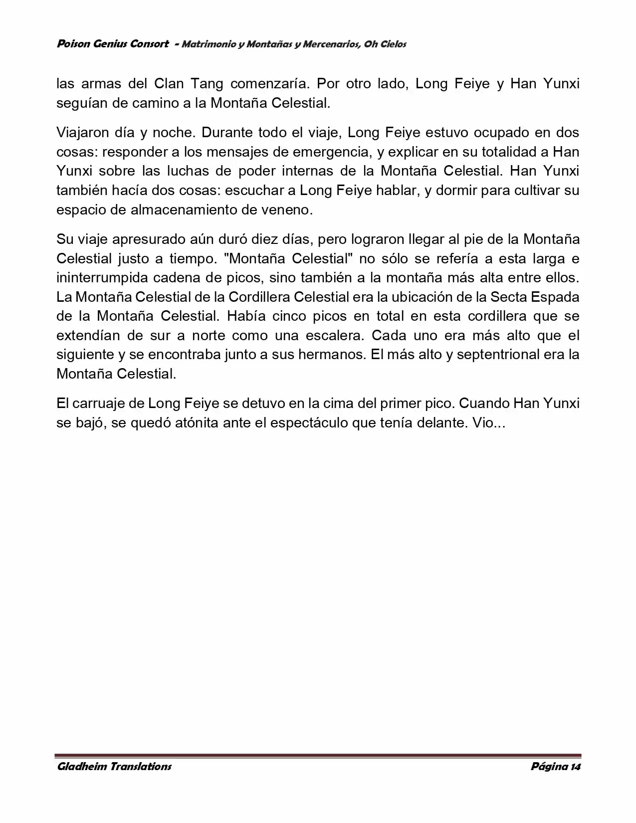 Poison Genious Consort (Novela) - Capítulo 386 - Página 14 - LectorTMOo