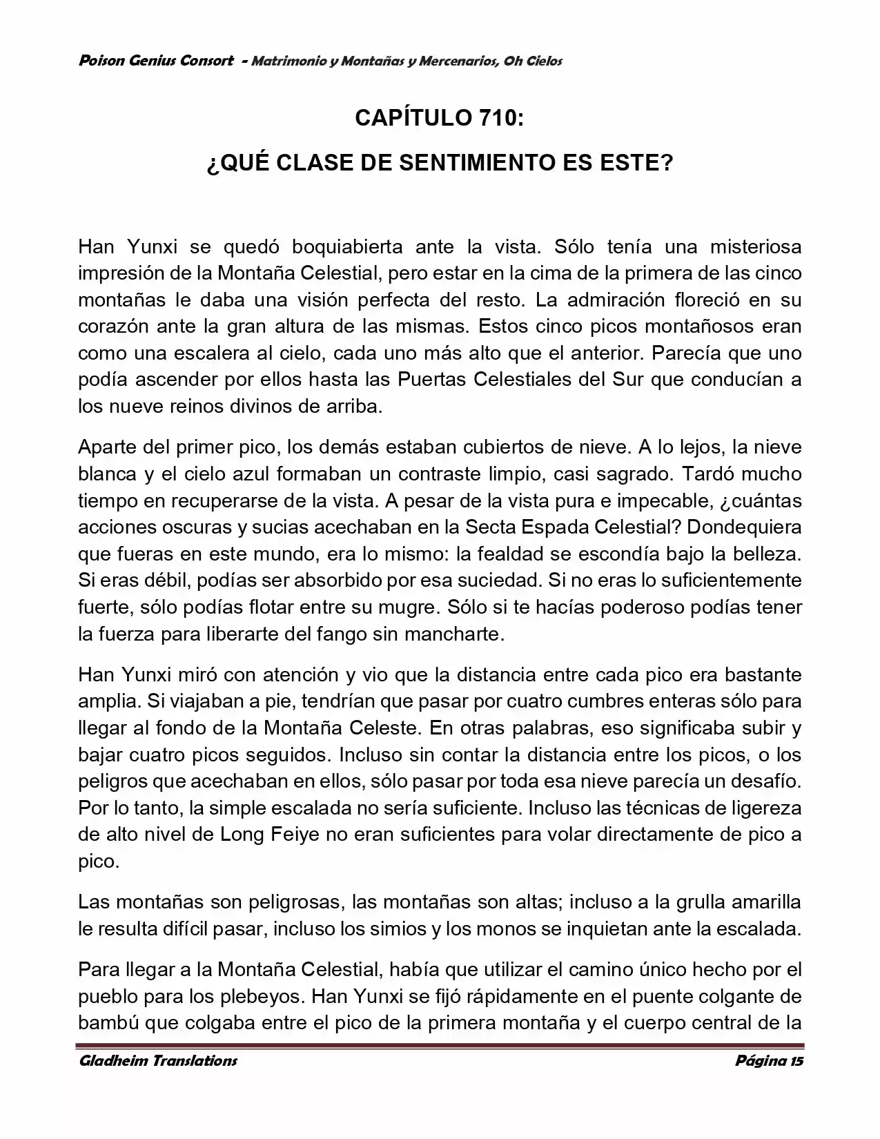 Poison Genious Consort (Novela) - Capítulo 386 - Página 15 - LectorTMOo