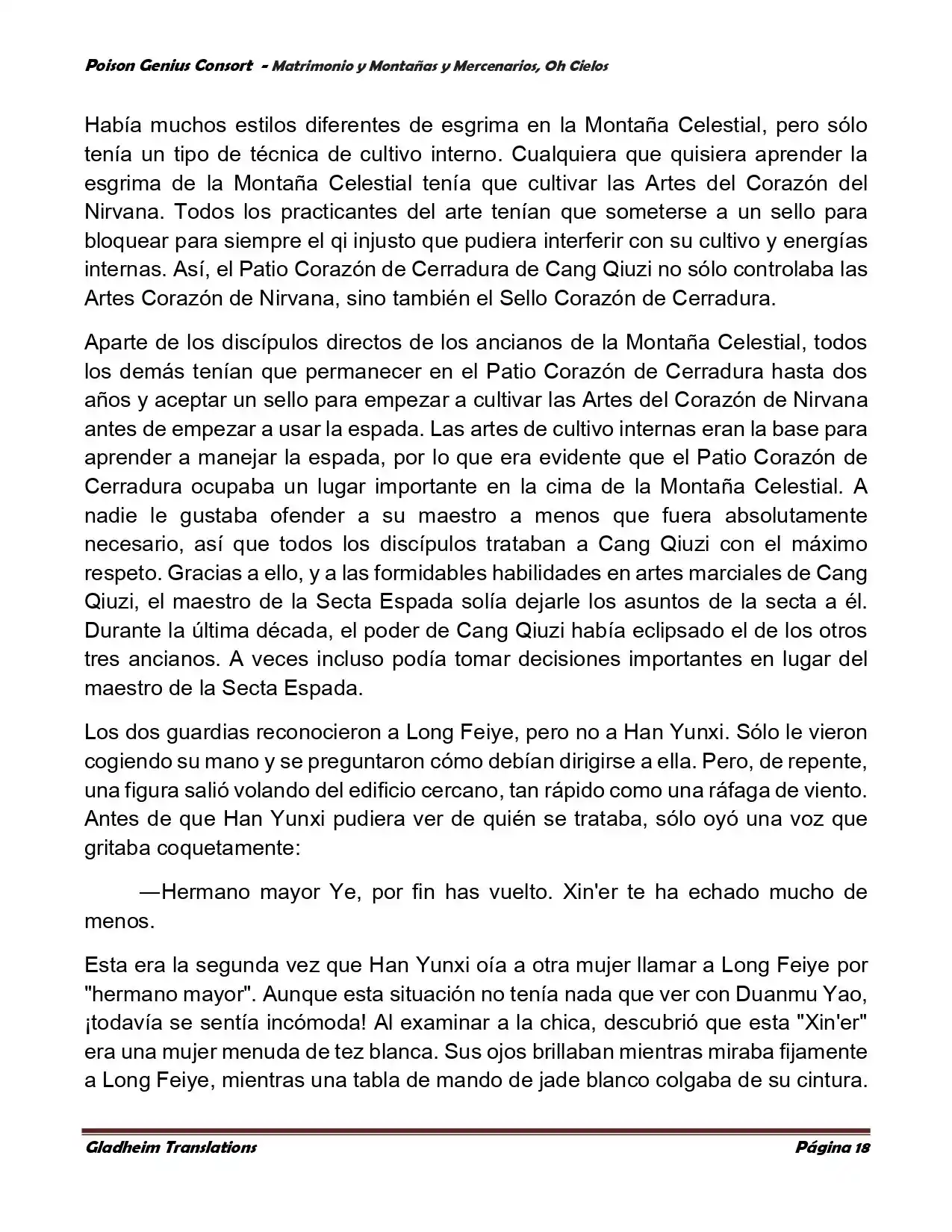Poison Genious Consort (Novela) - Capítulo 386 - Página 18 - LectorTMOo