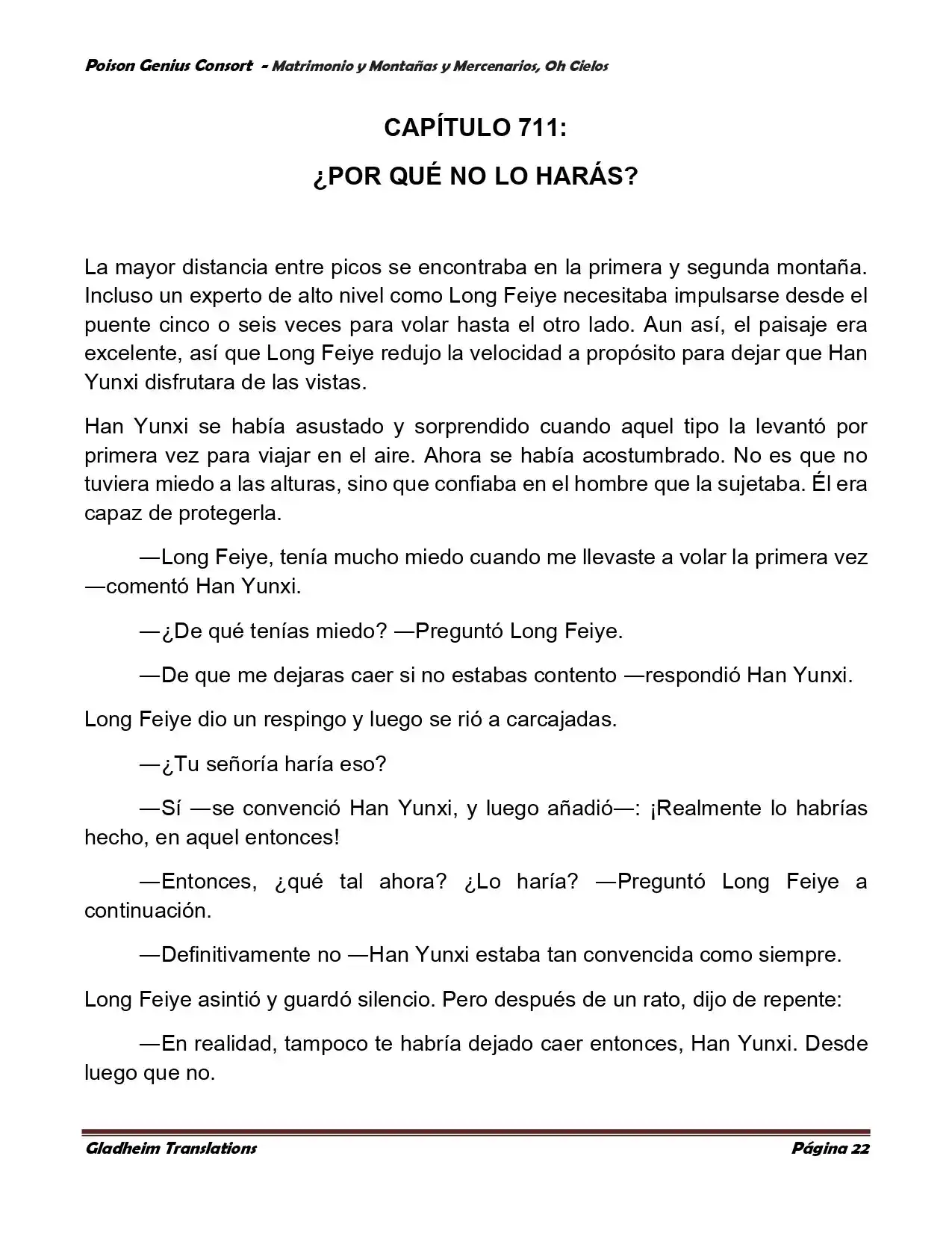 Poison Genious Consort (Novela) - Capítulo 386 - Página 22 - LectorTMOo