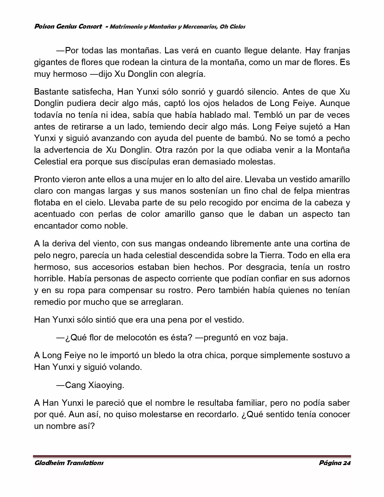 Poison Genious Consort (Novela) - Capítulo 386 - Página 24 - LectorTMOo