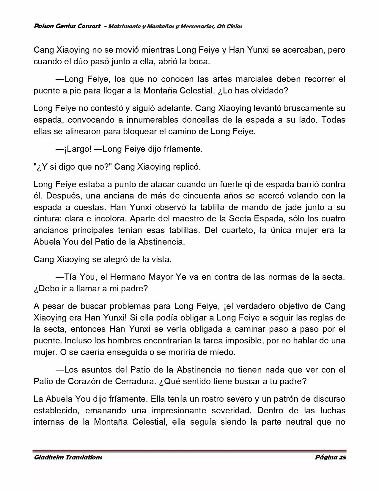 Poison Genious Consort (Novela) - Capítulo 386 - Página 25 - LectorTMOo