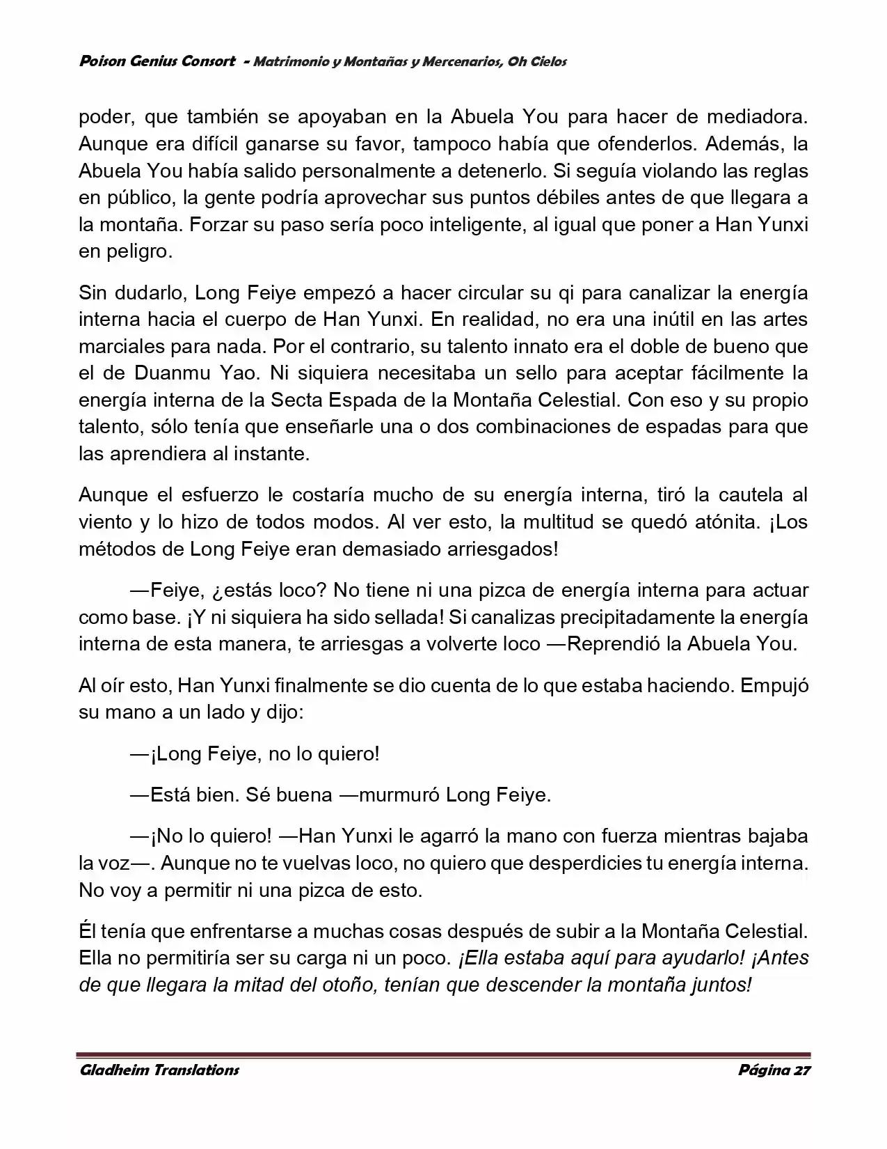Poison Genious Consort (Novela) - Capítulo 386 - Página 27 - LectorTMOo