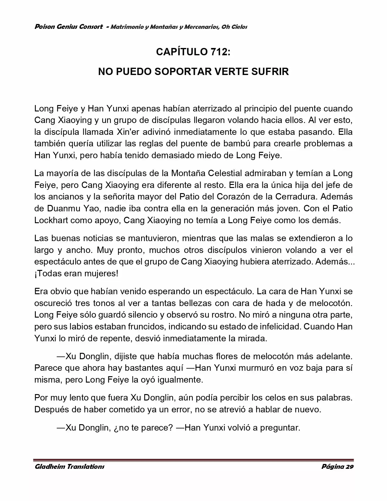 Poison Genious Consort (Novela) - Capítulo 386 - Página 29 - LectorTMOo