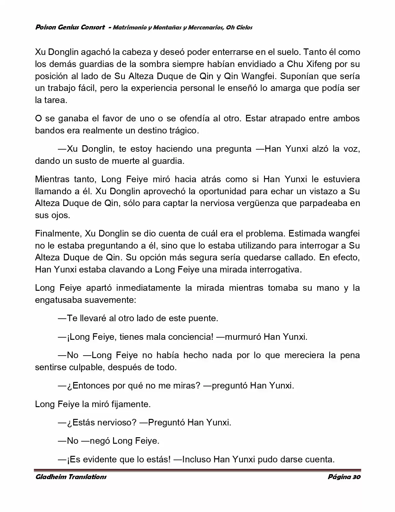 Poison Genious Consort (Novela) - Capítulo 386 - Página 30 - LectorTMOo