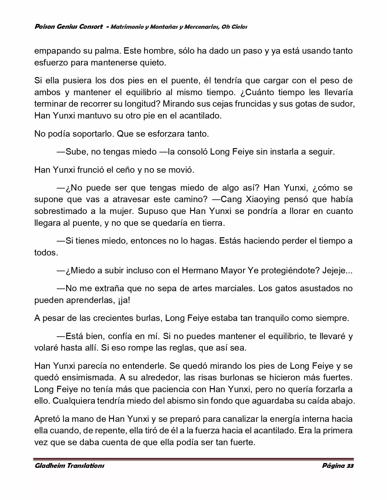 Poison Genious Consort (Novela) - Capítulo 386 - Página 33 - LectorTMOo