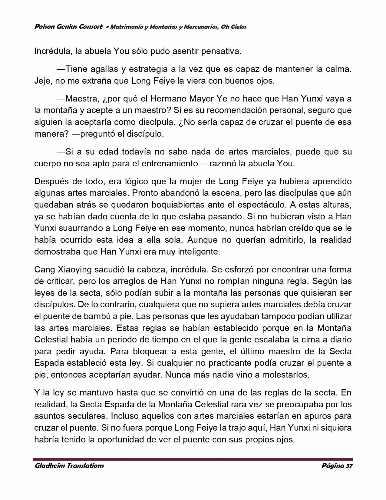 Poison Genious Consort (Novela) - Capítulo 386 - Página 37 - LectorTMOo