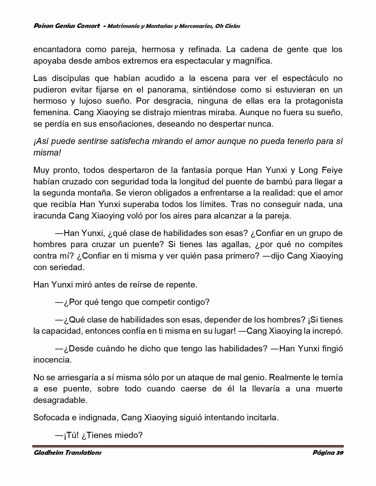 Poison Genious Consort (Novela) - Capítulo 386 - Página 39 - LectorTMOo