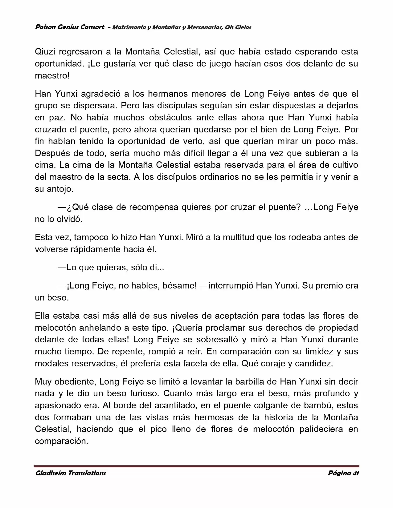 Poison Genious Consort (Novela) - Capítulo 386 - Página 41 - LectorTMOo