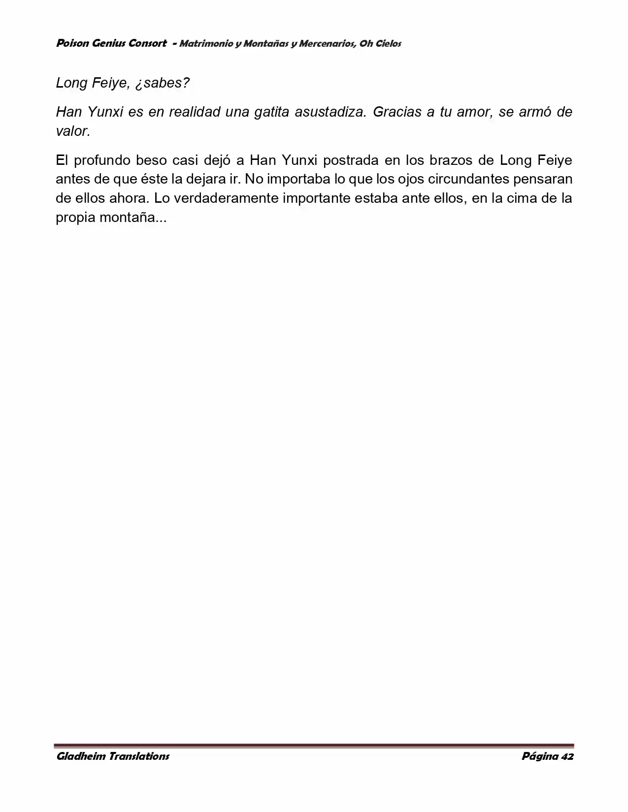 Poison Genious Consort (Novela) - Capítulo 386 - Página 42 - LectorTMOo