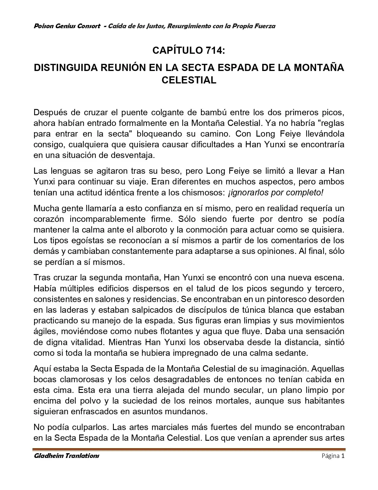 Poison Genious Consort (Novela) - Capítulo 387 - Página 1 - LectorTMOo