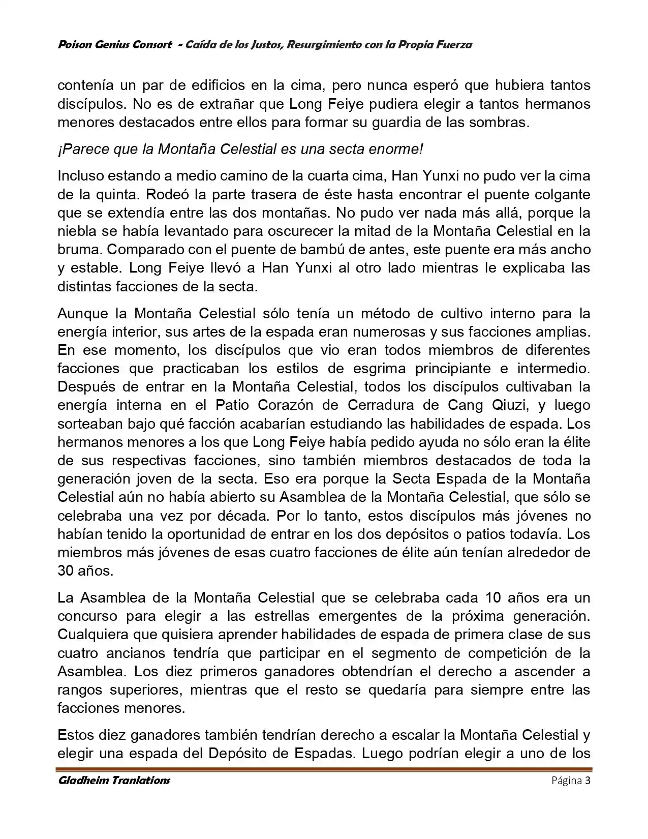 Poison Genious Consort (Novela) - Capítulo 387 - Página 3 - LectorTMOo