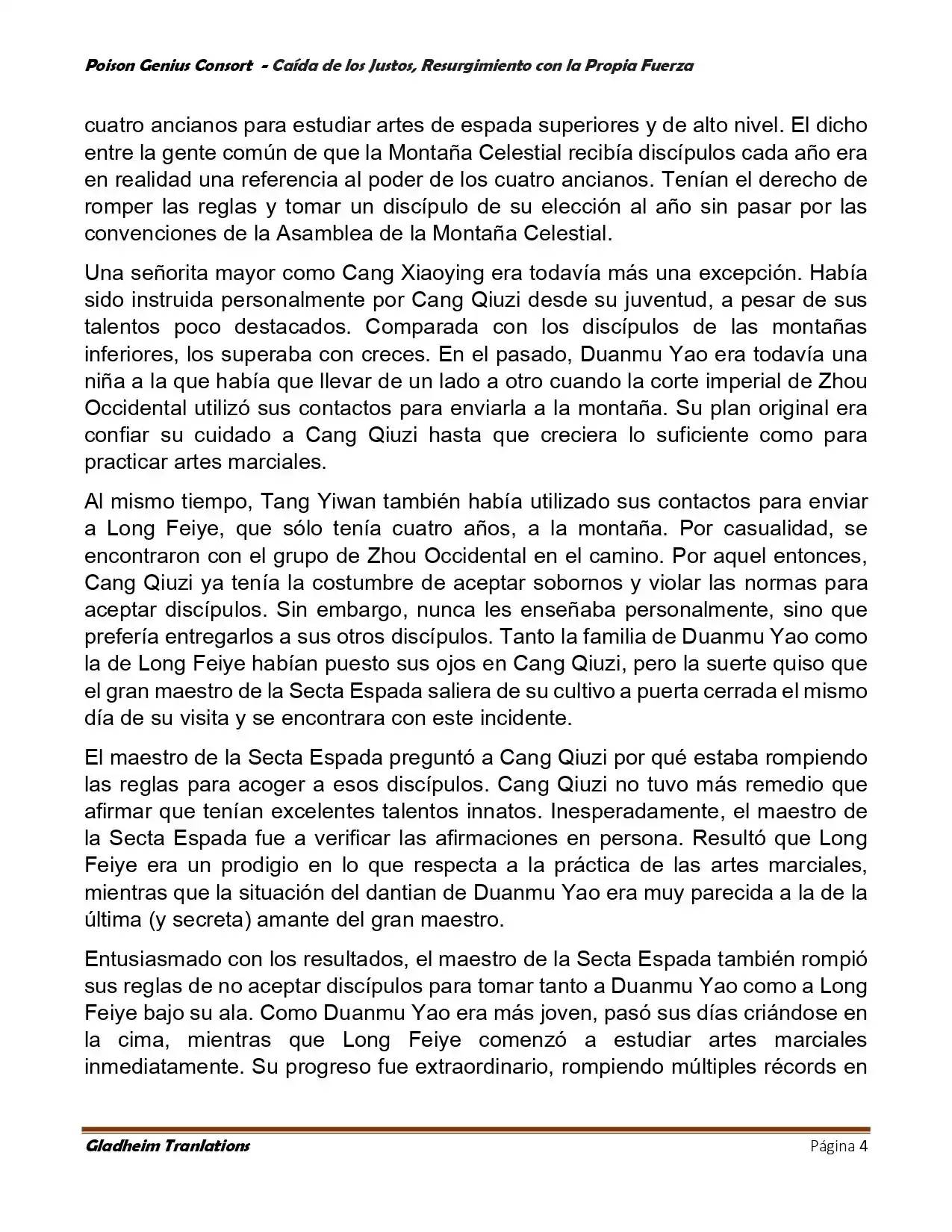 Poison Genious Consort (Novela) - Capítulo 387 - Página 4 - LectorTMOo