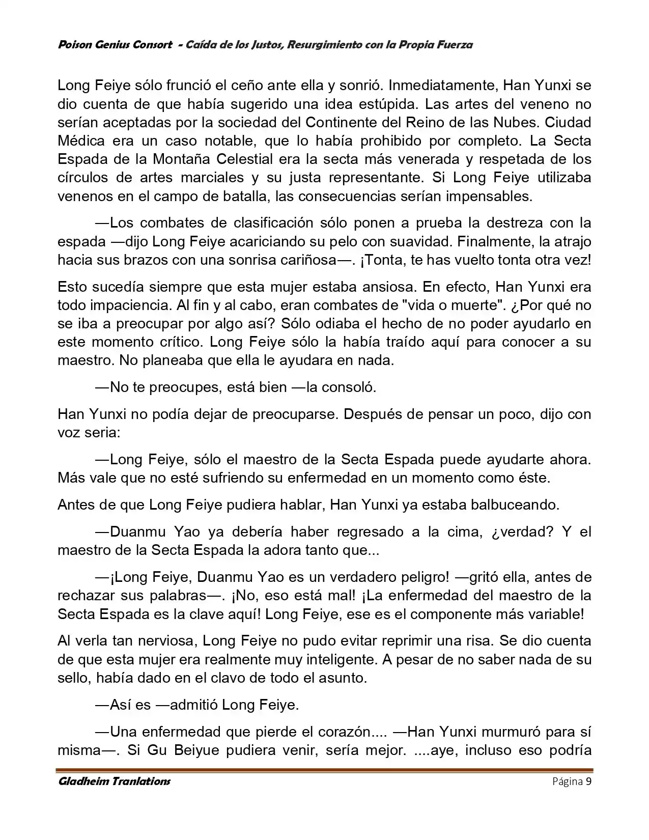 Poison Genious Consort (Novela) - Capítulo 387 - Página 9 - LectorTMOo