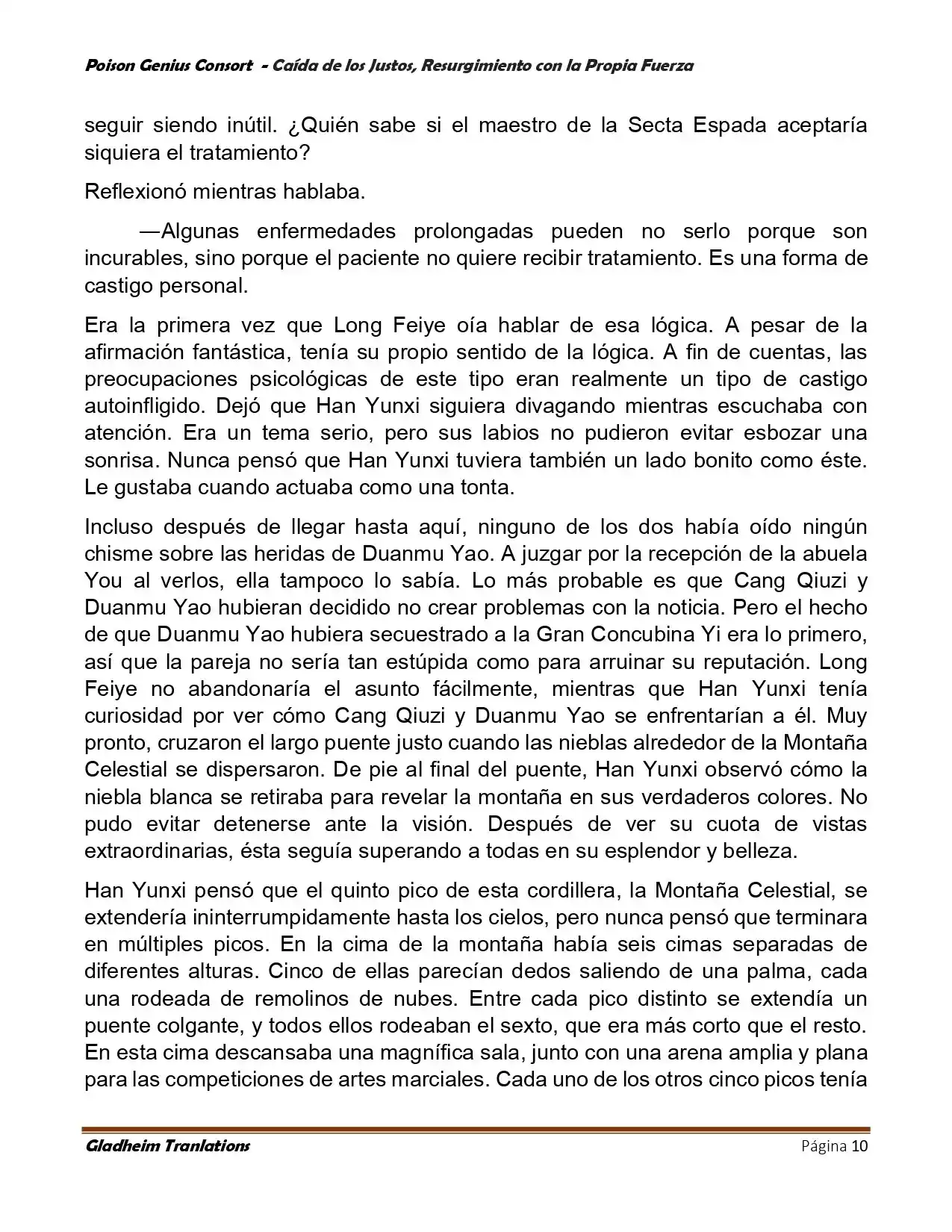 Poison Genious Consort (Novela) - Capítulo 387 - Página 10 - LectorTMOo