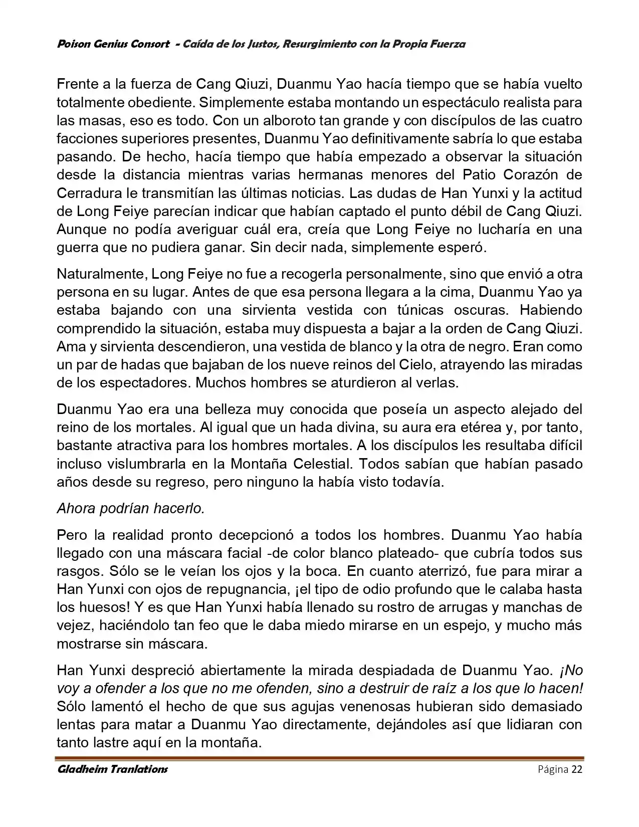 Poison Genious Consort (Novela) - Capítulo 387 - Página 22 - LectorTMOo