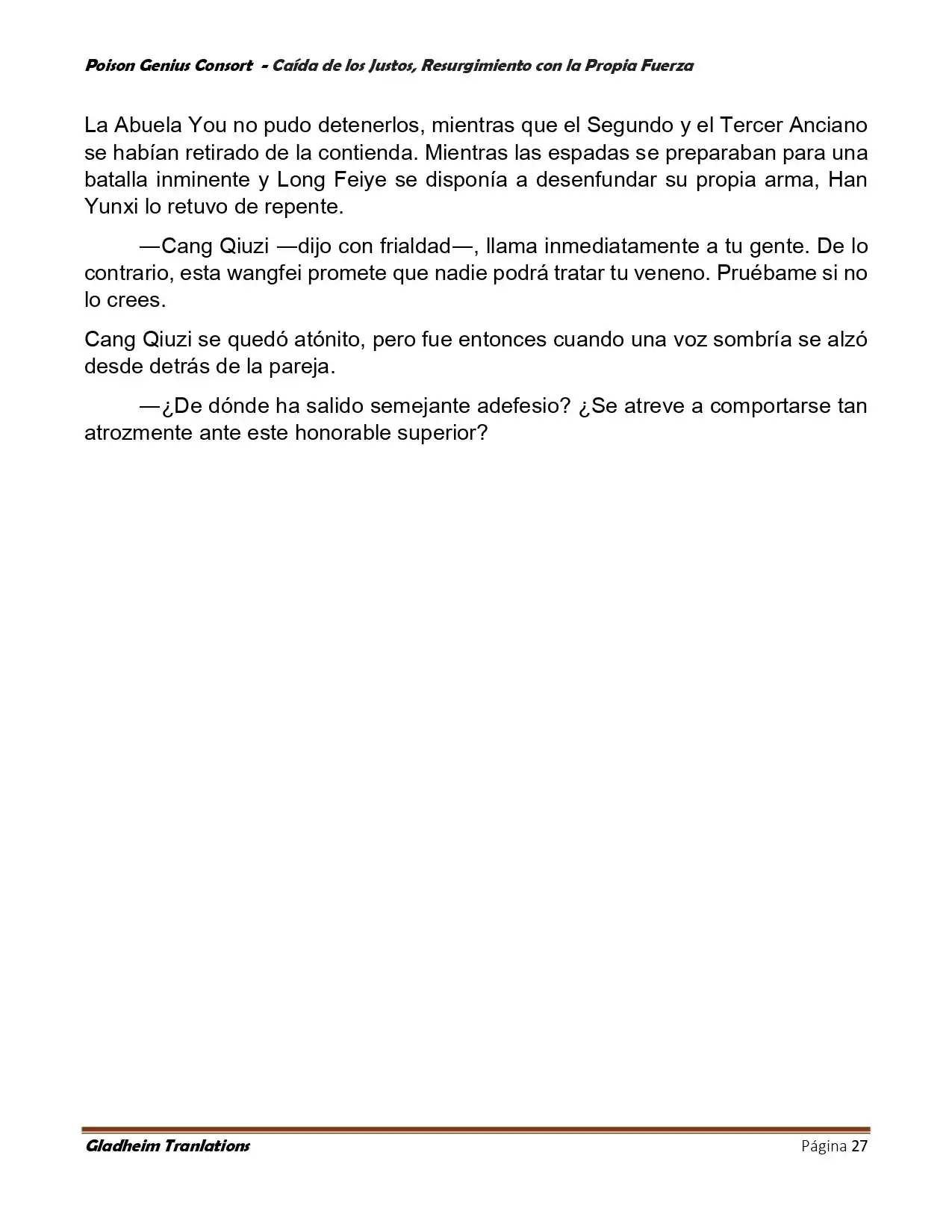 Poison Genious Consort (Novela) - Capítulo 387 - Página 26 - LectorTMOo