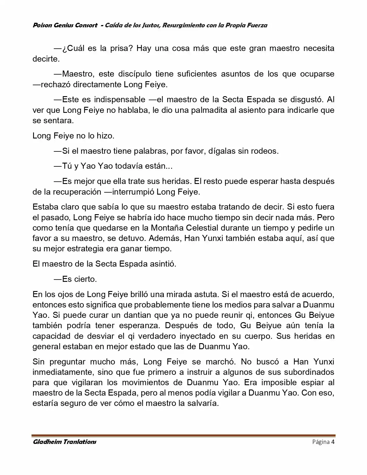 Poison Genious Consort (Novela) - Capítulo 388 - Página 4 - LectorTMOo