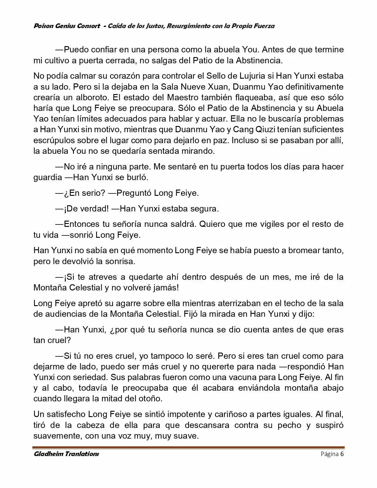 Poison Genious Consort (Novela) - Capítulo 388 - Página 6 - LectorTMOo