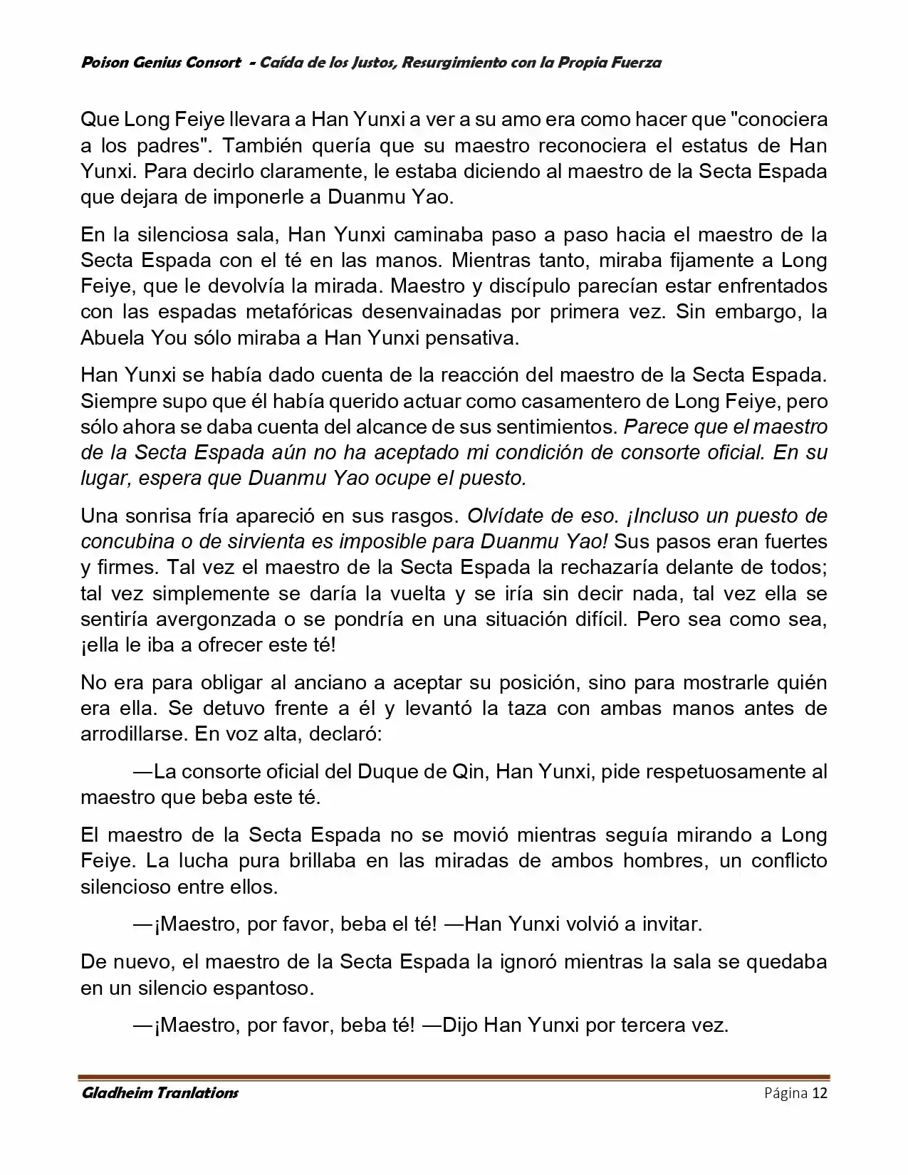 Poison Genious Consort (Novela) - Capítulo 388 - Página 12 - LectorTMOo