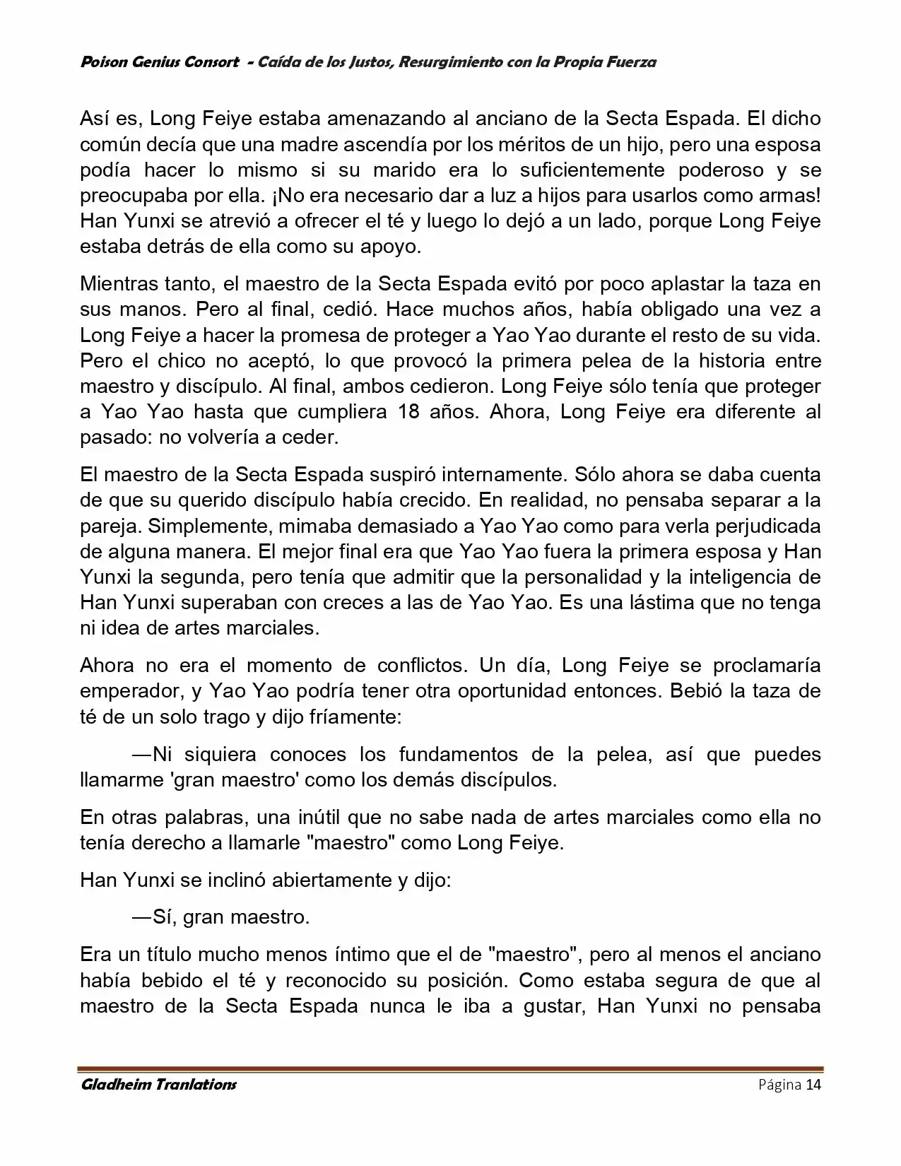 Poison Genious Consort (Novela) - Capítulo 388 - Página 14 - LectorTMOo