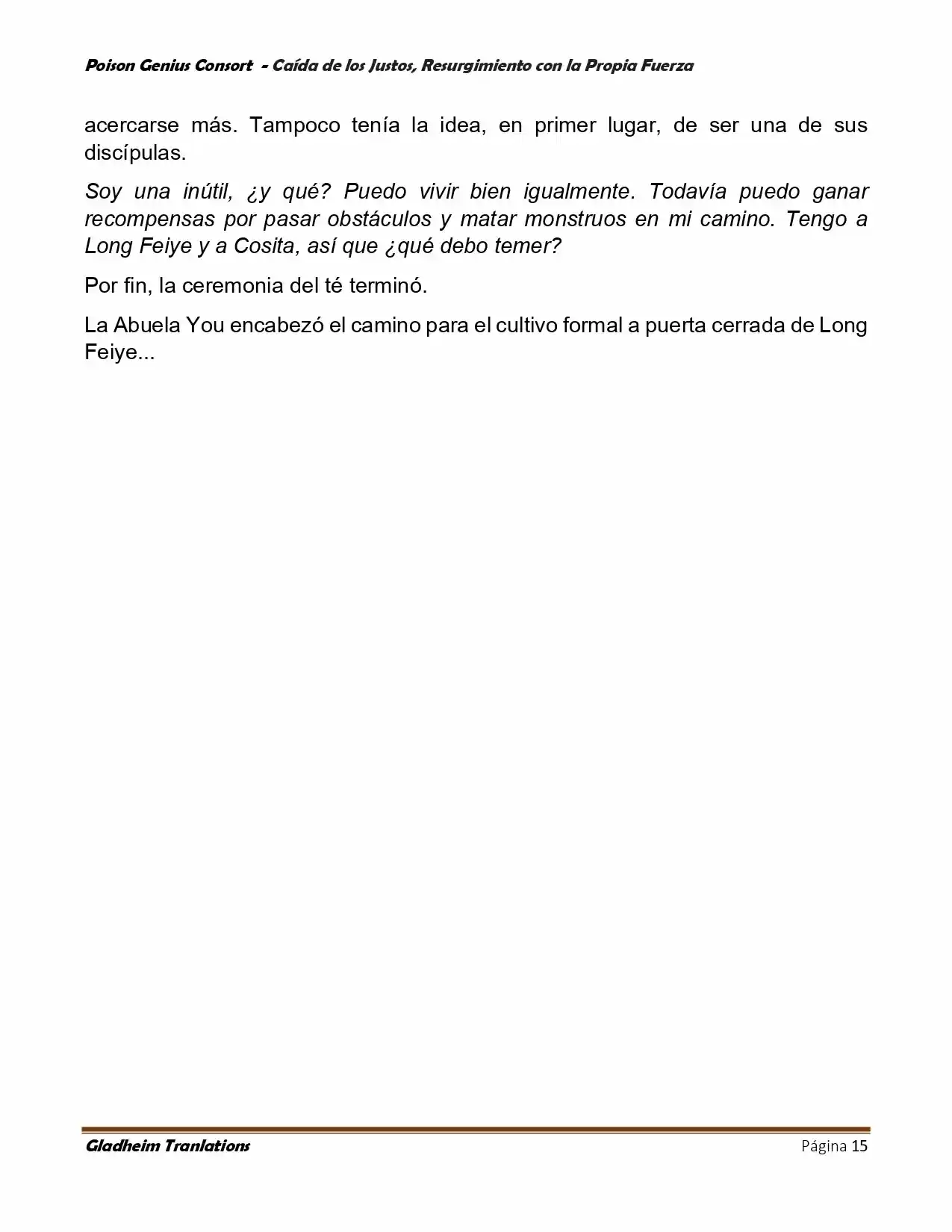 Poison Genious Consort (Novela) - Capítulo 388 - Página 15 - LectorTMOo