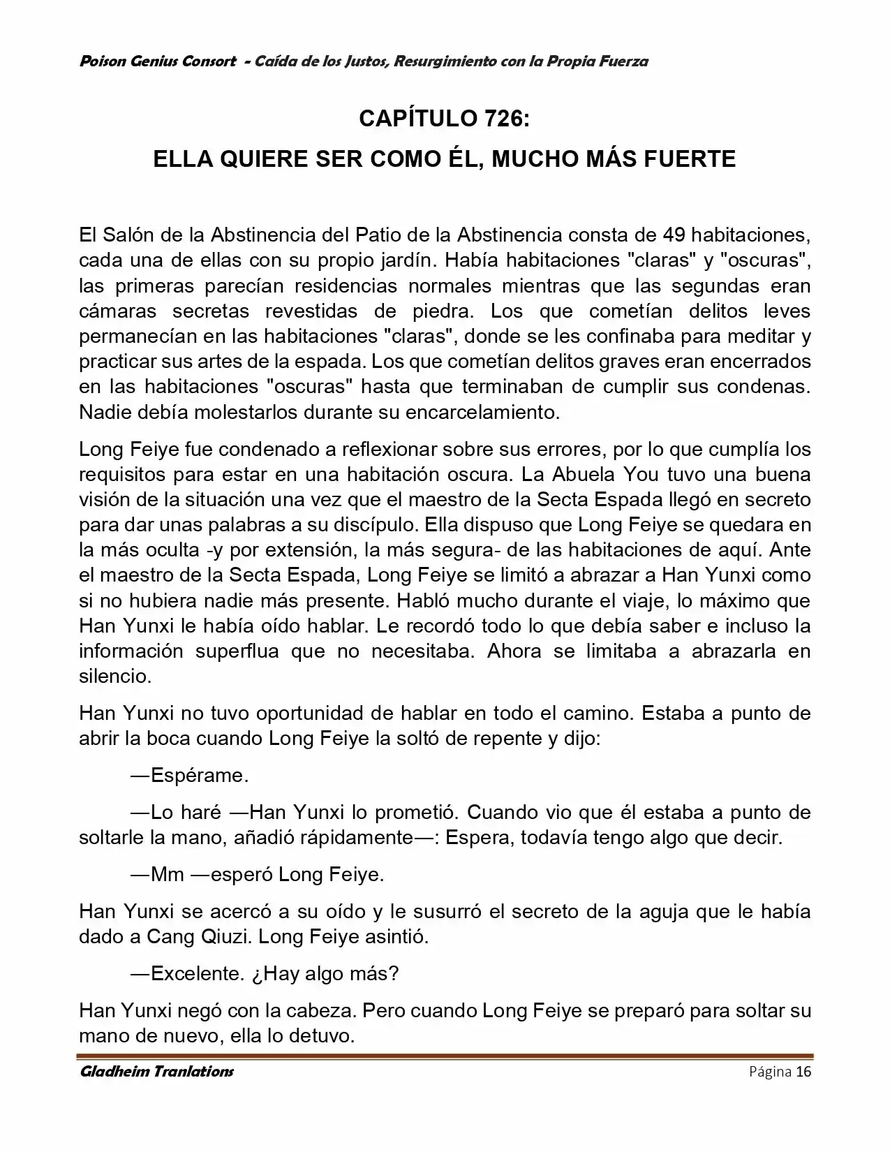 Poison Genious Consort (Novela) - Capítulo 388 - Página 16 - LectorTMOo