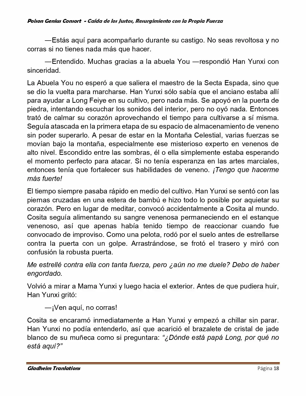 Poison Genious Consort (Novela) - Capítulo 388 - Página 18 - LectorTMOo