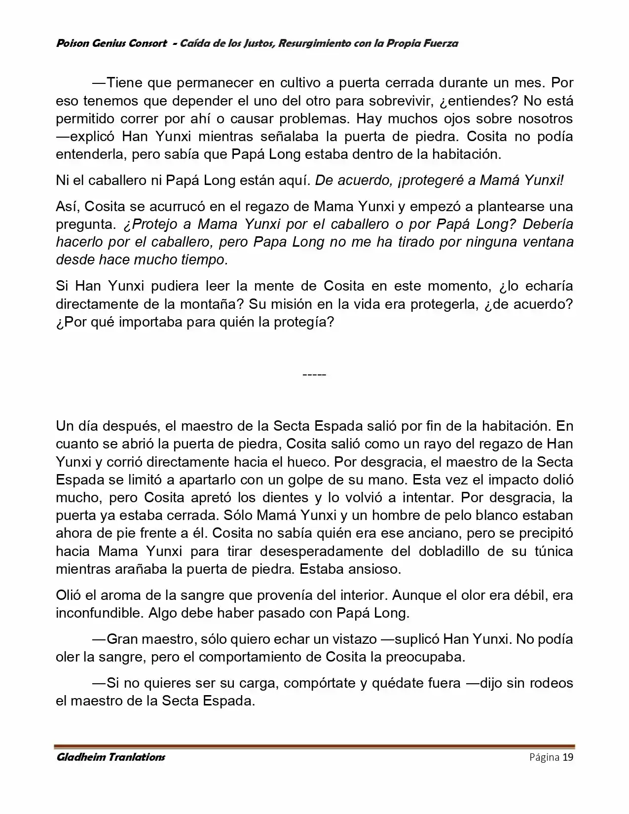 Poison Genious Consort (Novela) - Capítulo 388 - Página 19 - LectorTMOo