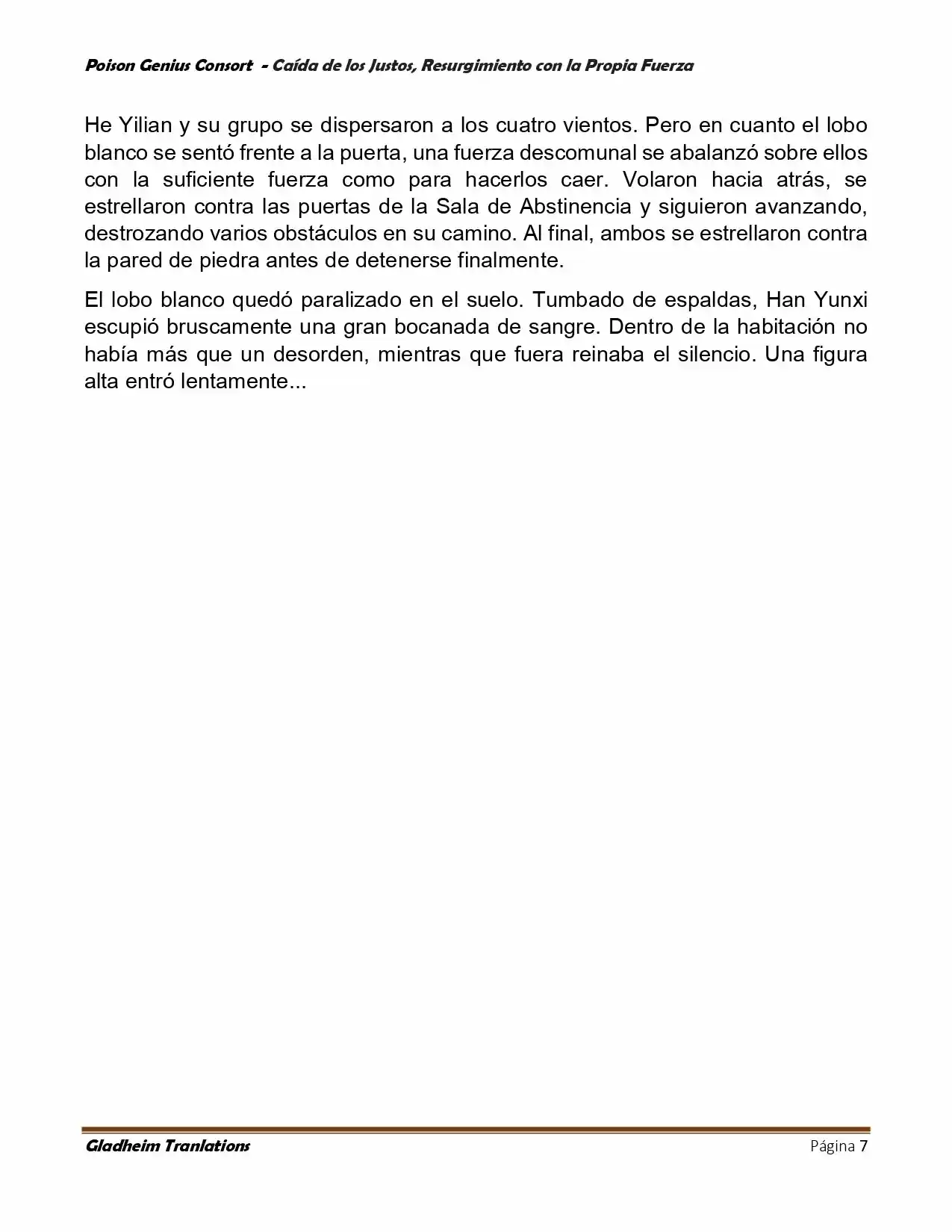 Poison Genious Consort (Novela) - Capítulo 389 - Página 7 - LectorTMOo