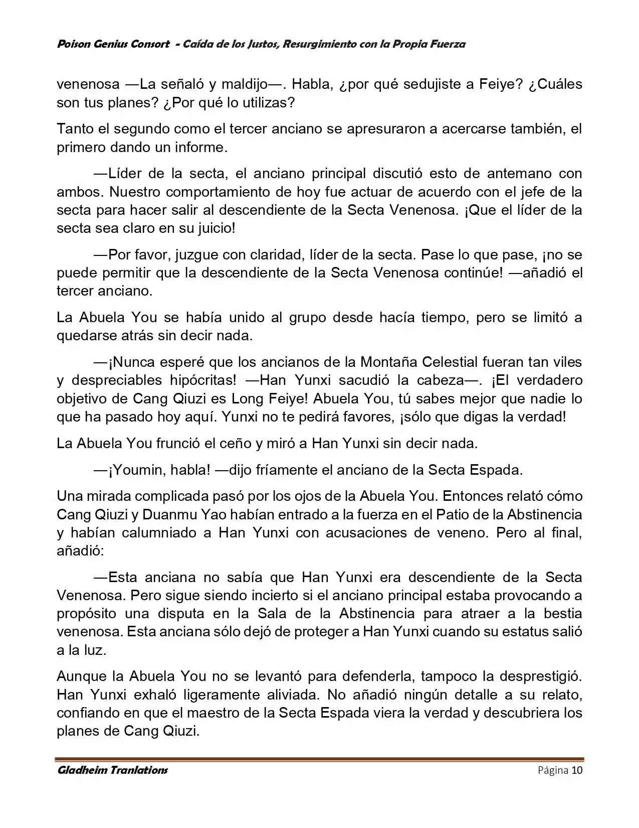 Poison Genious Consort (Novela) - Capítulo 389 - Página 10 - LectorTMOo