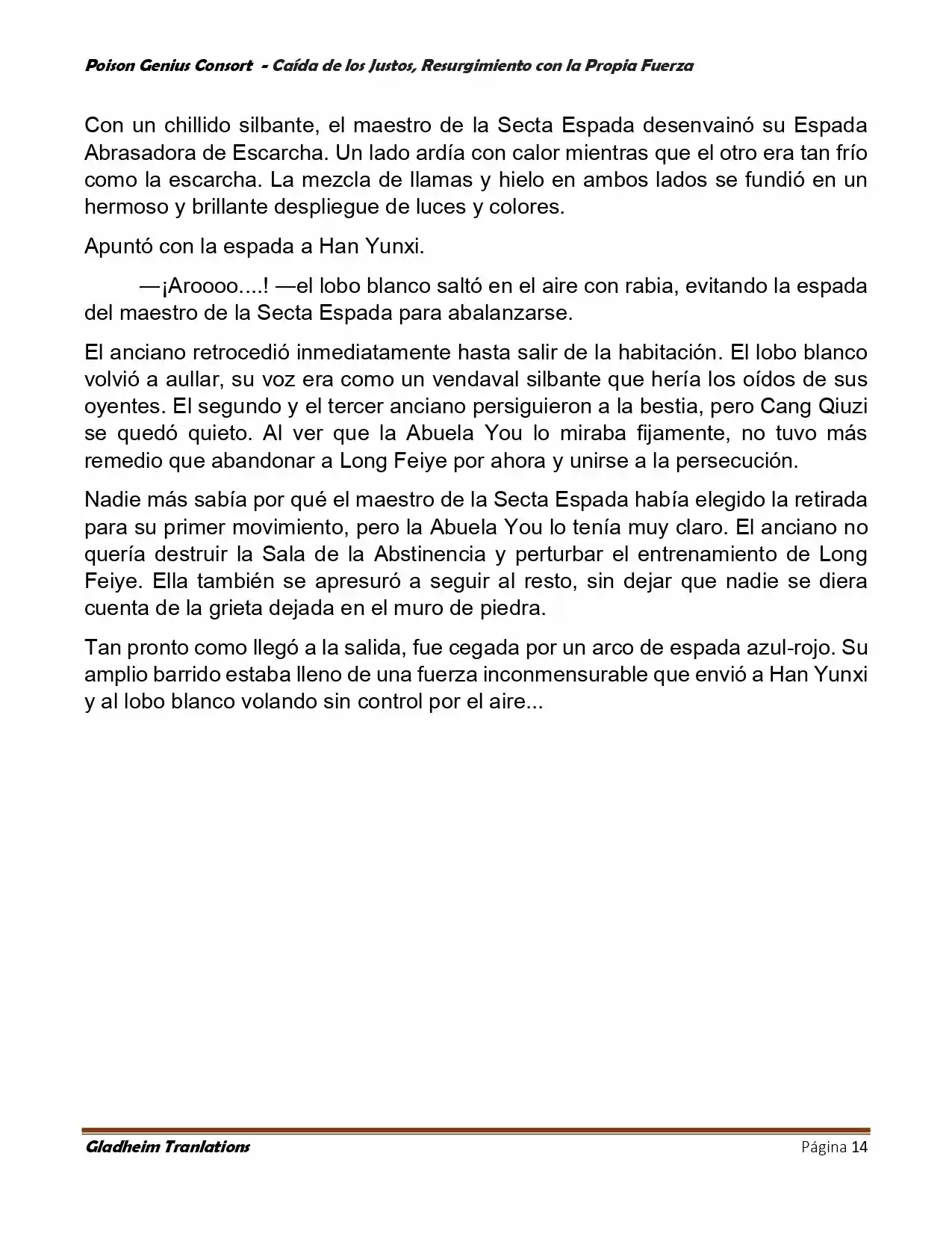 Poison Genious Consort (Novela) - Capítulo 389 - Página 14 - LectorTMOo