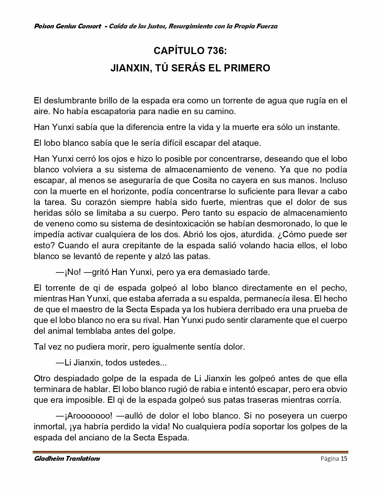 Poison Genious Consort (Novela) - Capítulo 389 - Página 15 - LectorTMOo