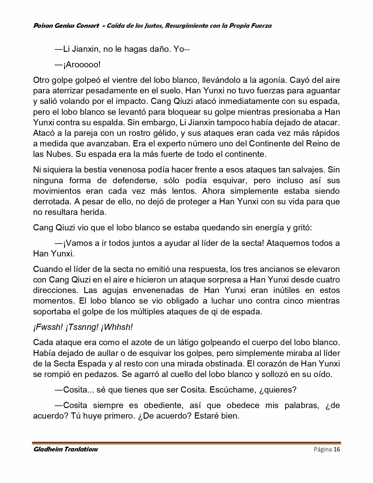 Poison Genious Consort (Novela) - Capítulo 389 - Página 16 - LectorTMOo