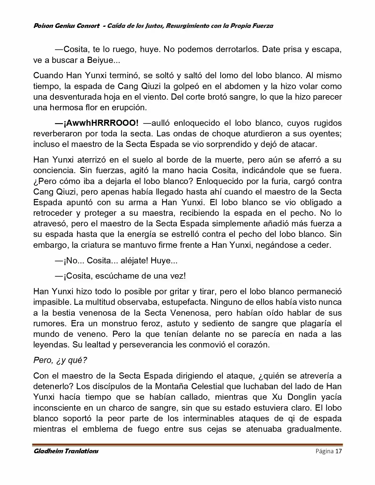 Poison Genious Consort (Novela) - Capítulo 389 - Página 17 - LectorTMOo