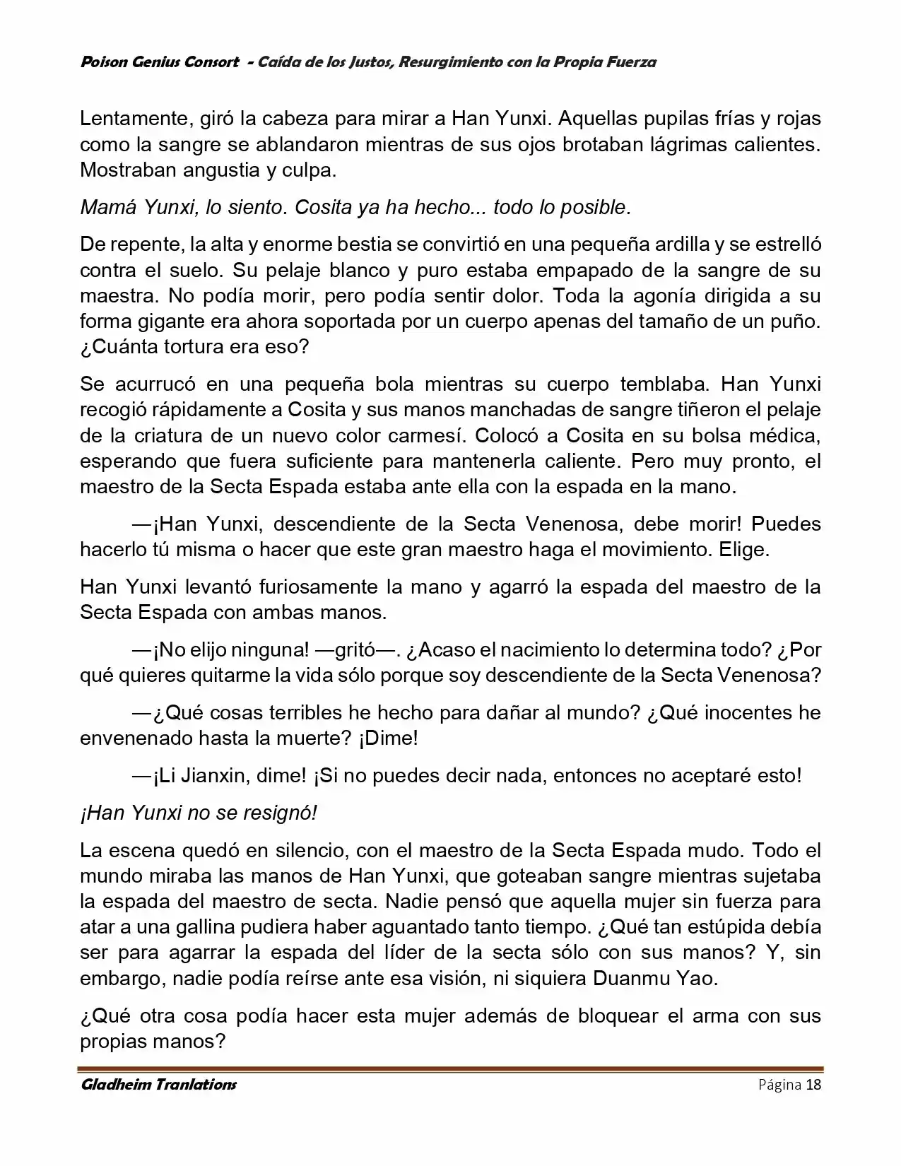Poison Genious Consort (Novela) - Capítulo 389 - Página 18 - LectorTMOo