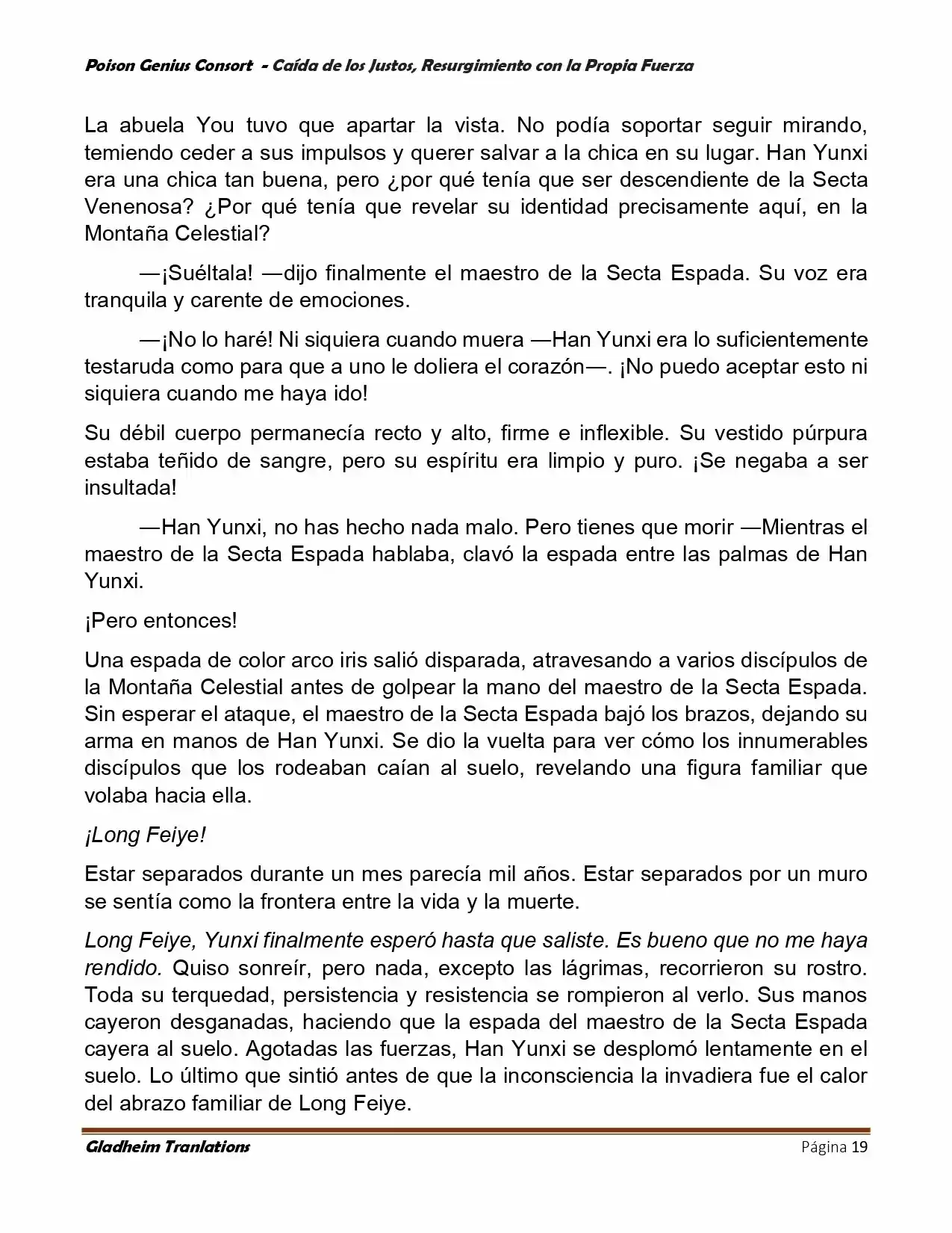 Poison Genious Consort (Novela) - Capítulo 389 - Página 19 - LectorTMOo