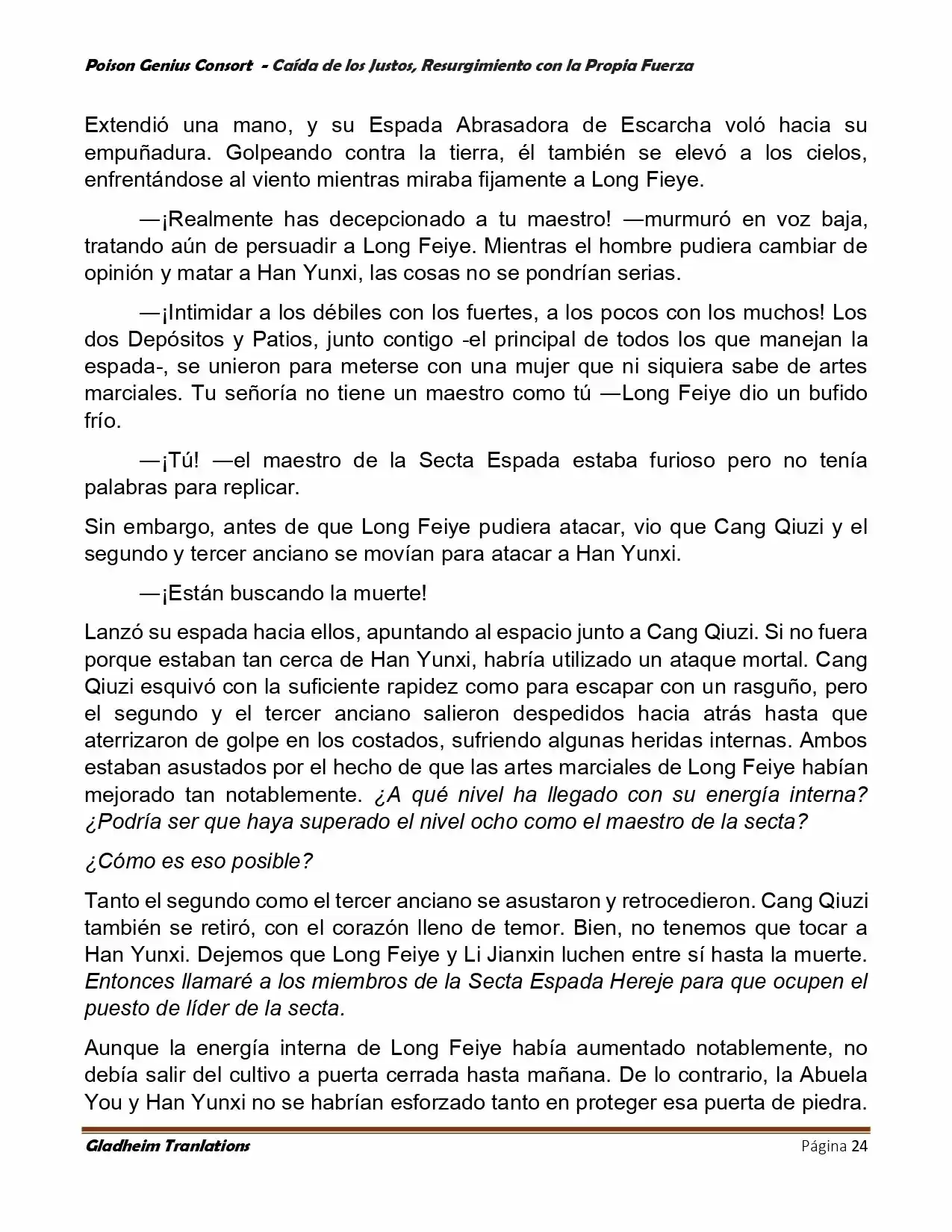 Poison Genious Consort (Novela) - Capítulo 389 - Página 24 - LectorTMOo